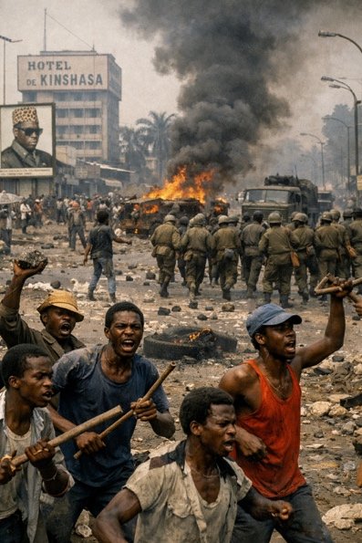 Conflict in the streets of Kinshasa