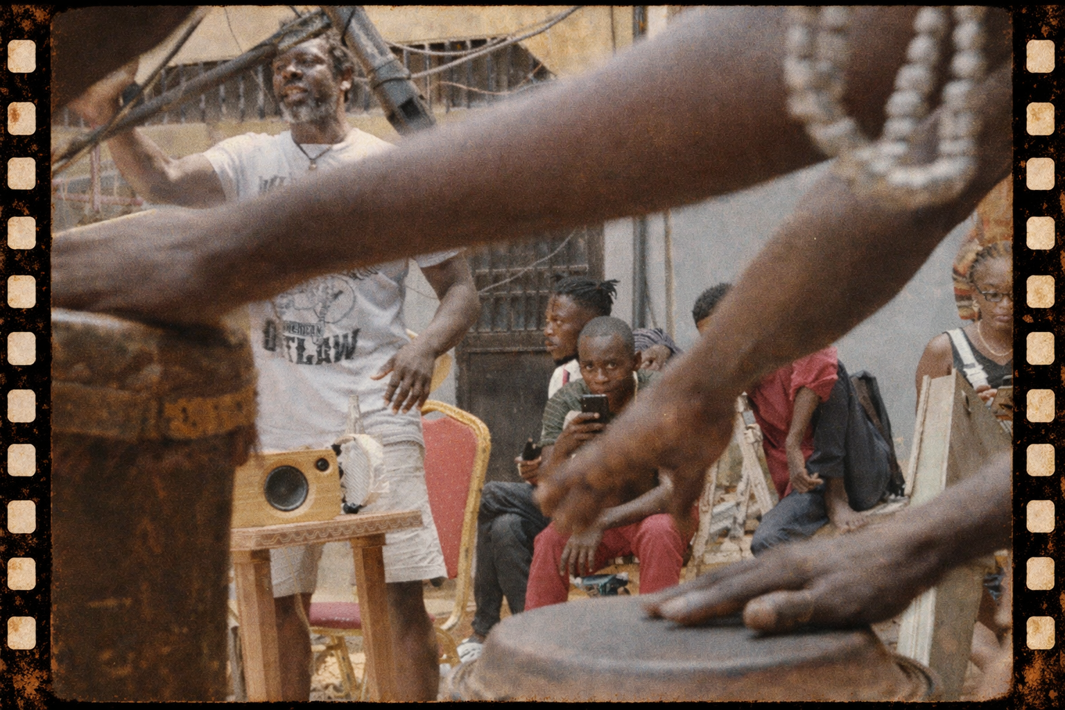 Street scene in Kinshasa